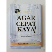 Image of AGAR CEPAT KAYA