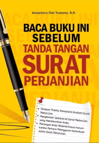Image of baca buku ini sebelum tanda tangan surat perjanjian