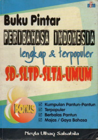 Image of buku pintar peribahasa indonesia