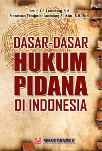 Image of dasar-dasar hukum pidana di indonesia