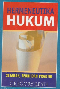 Image of hermeneutika hukum