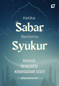 Image of ketika sabar bertemu syukur