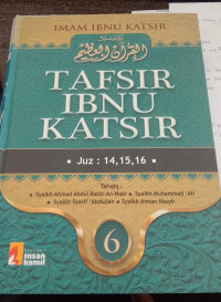 Image of tafsir ibnu katsir jilid 6